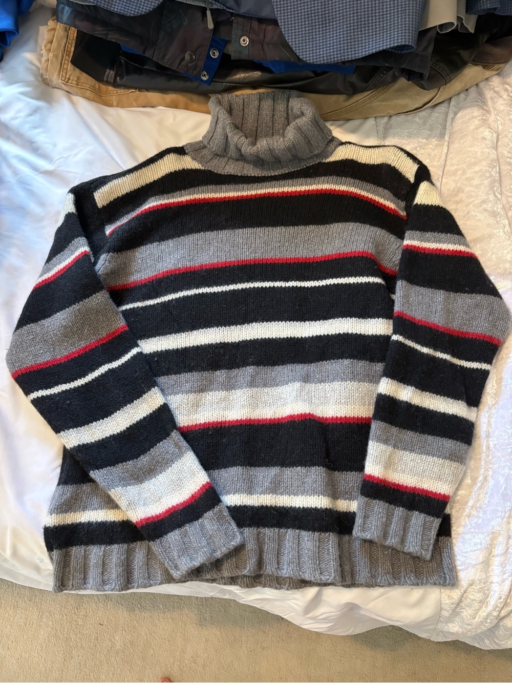 Ted Baker Striped Turtleneck Sweater